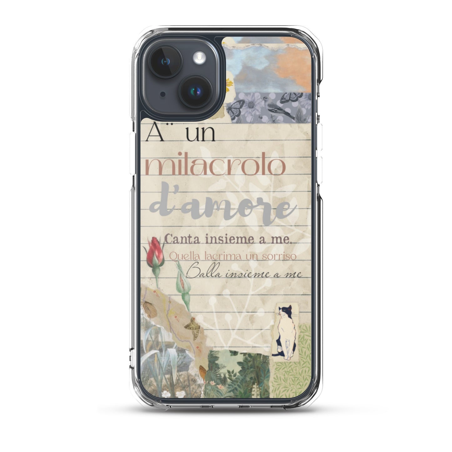 Funda transparente d'amore