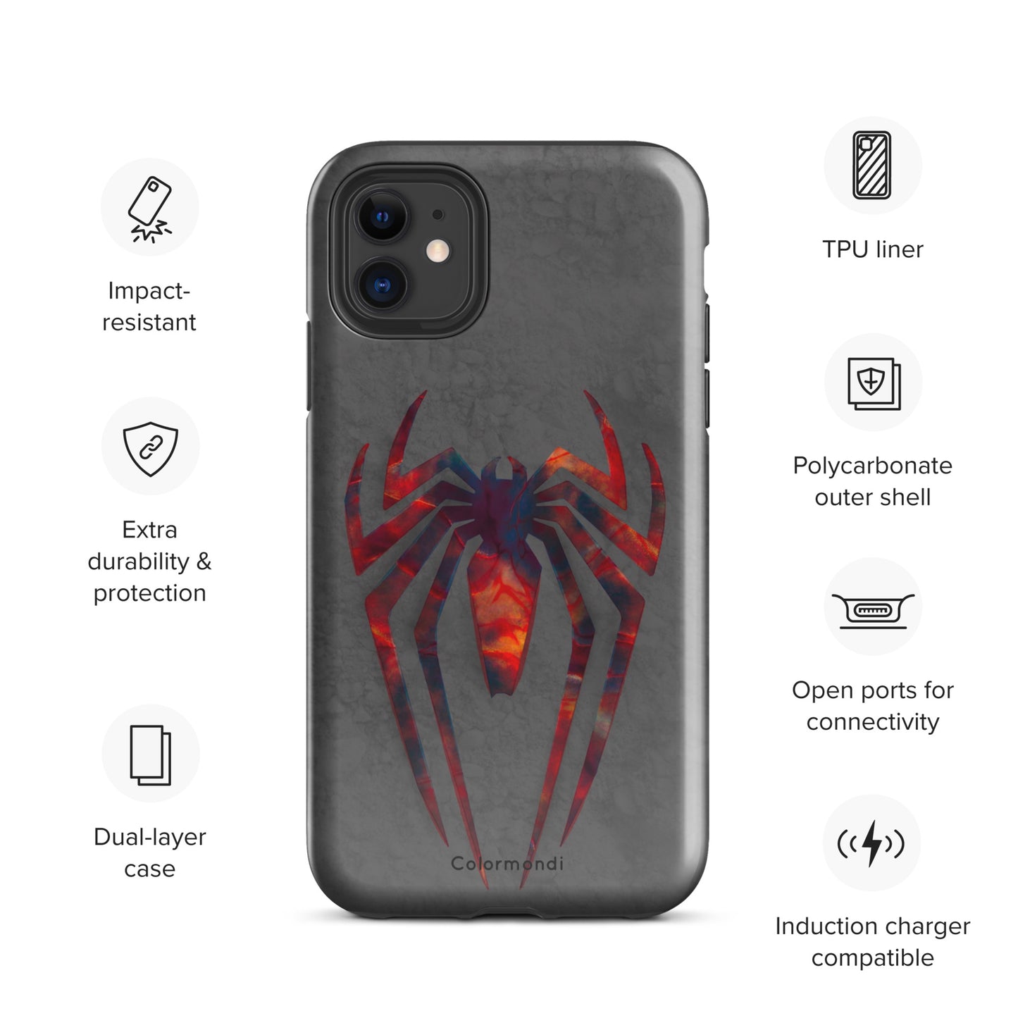 Funda dura Spider