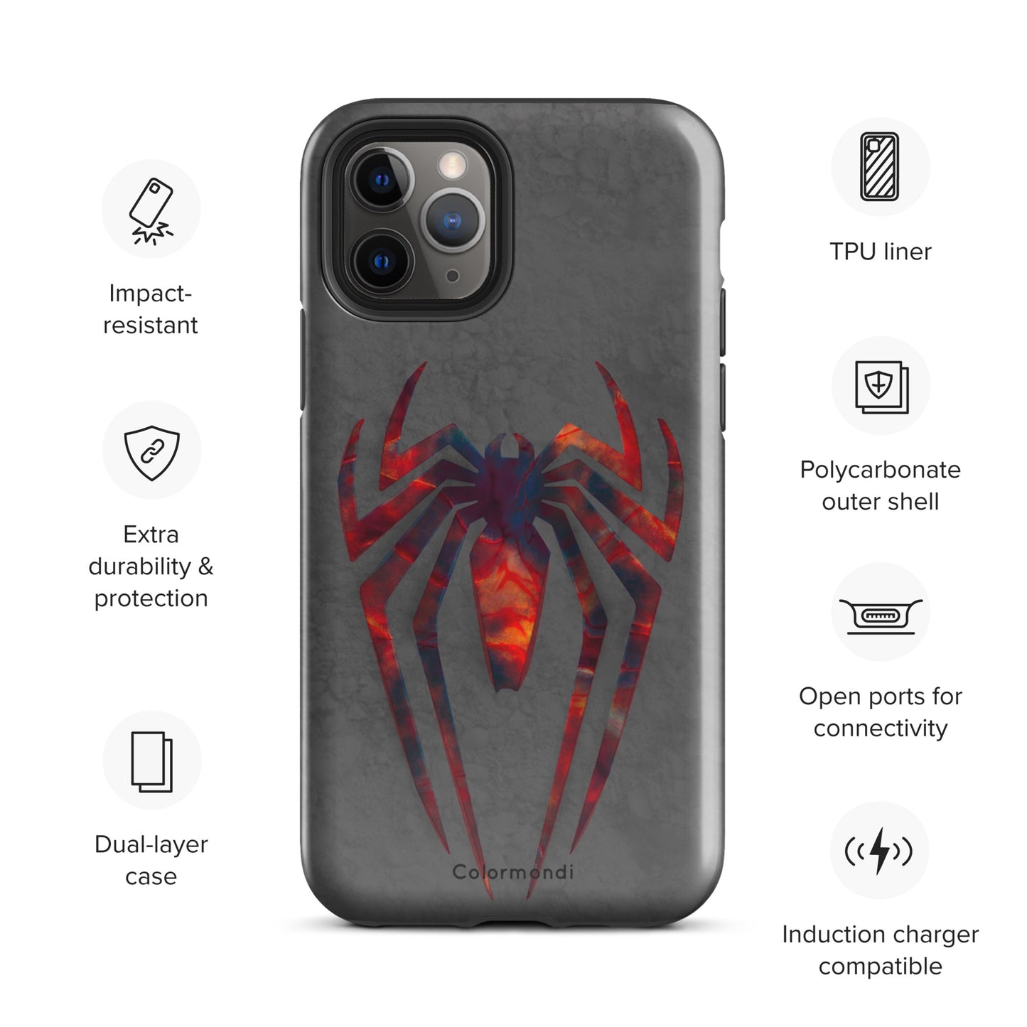 Funda dura Spider