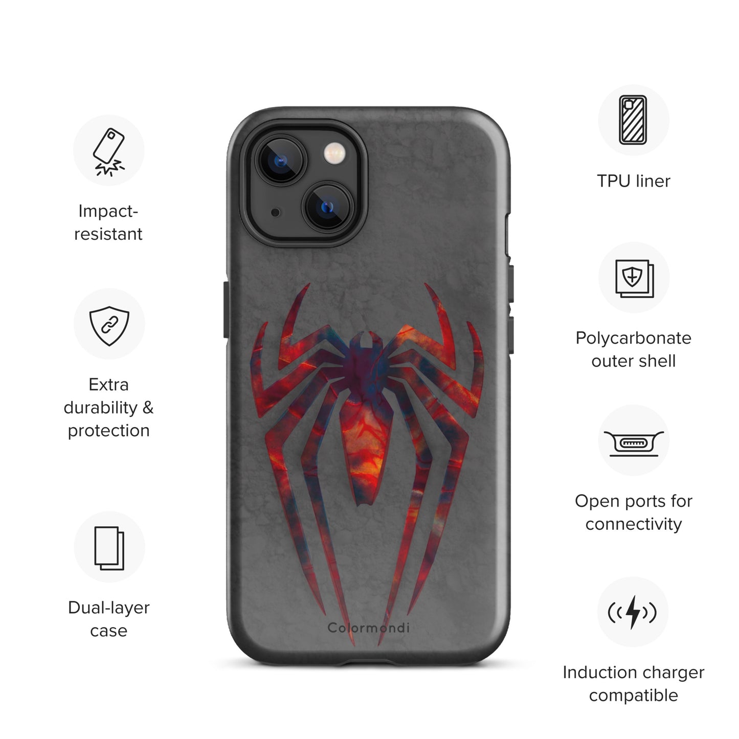 Funda dura Spider