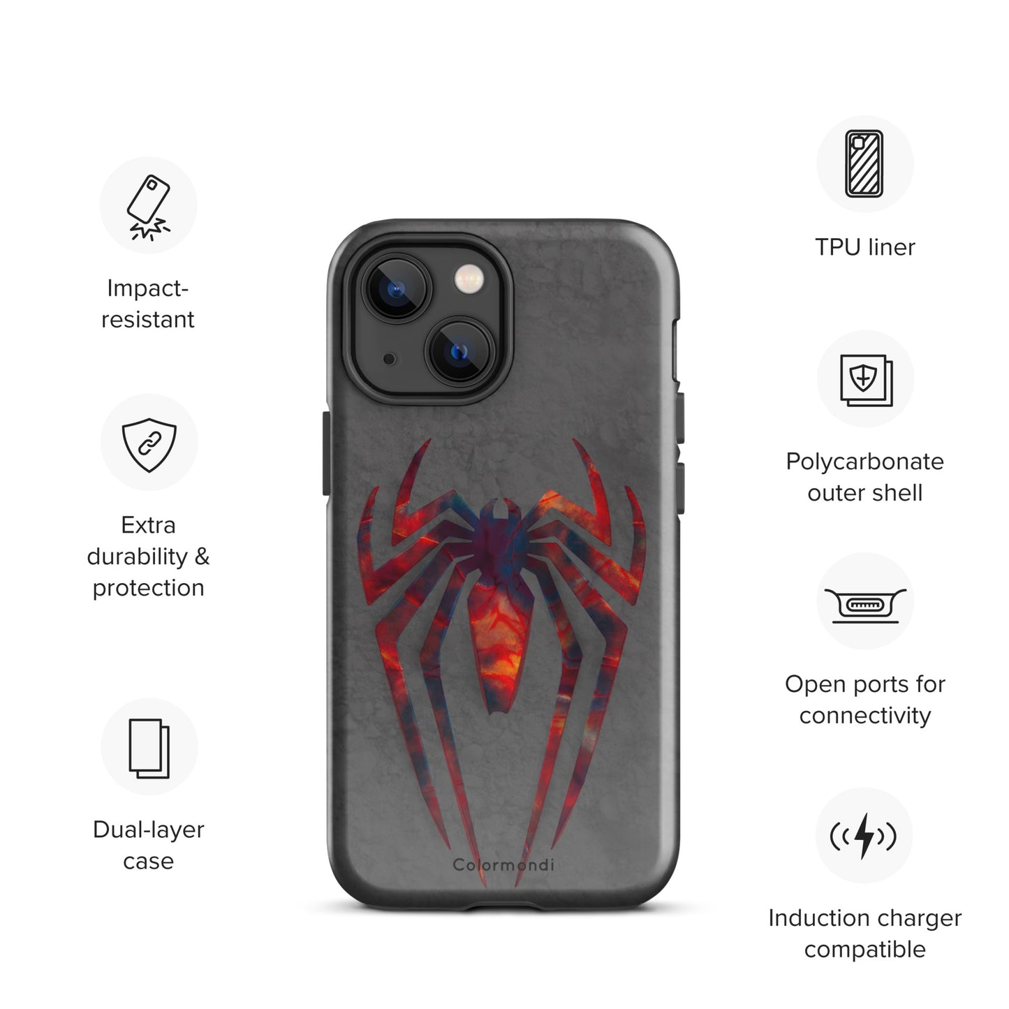 Funda dura Spider