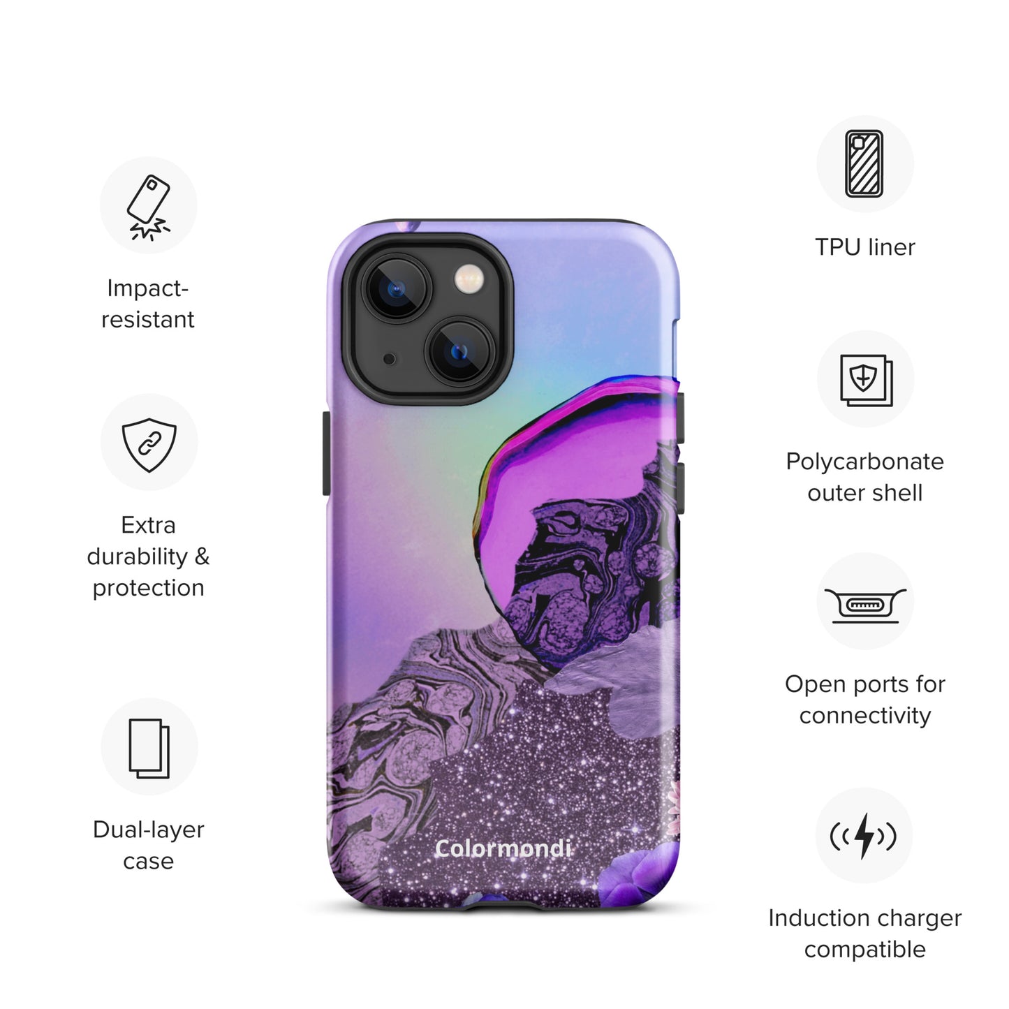 Funda dura Moon