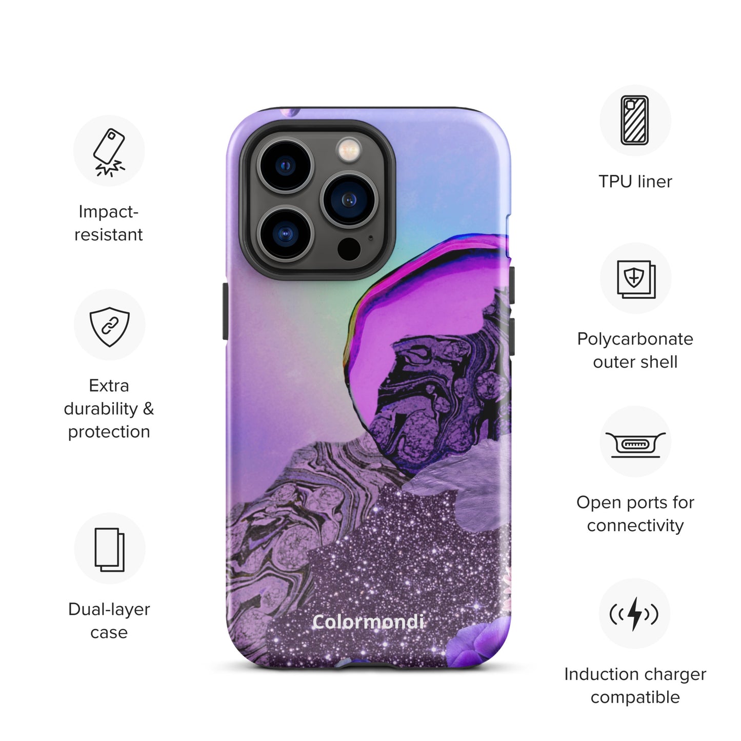 Funda dura Moon