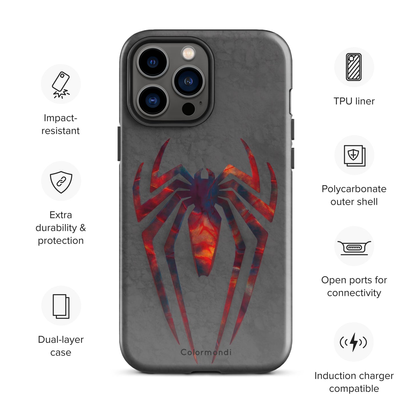 Funda dura Spider