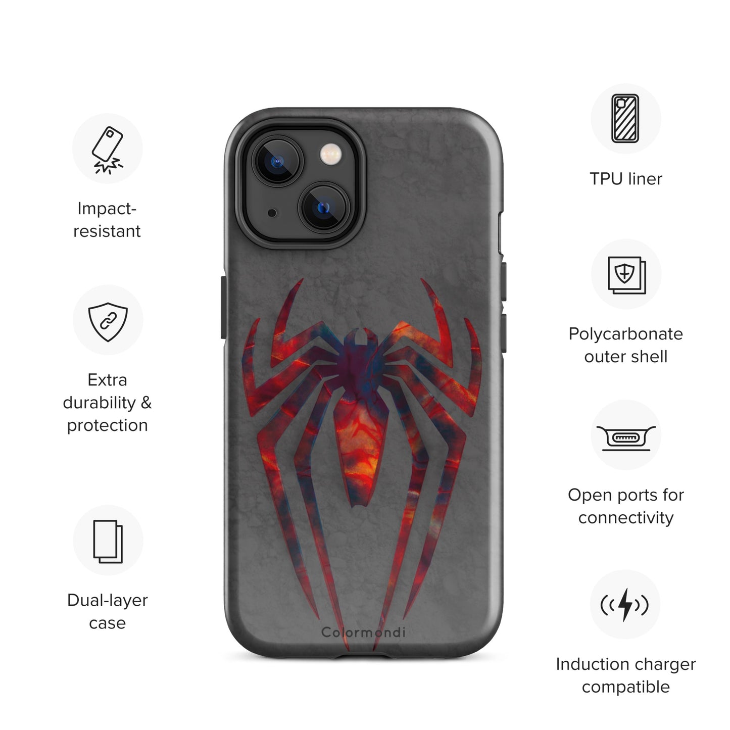 Funda dura Spider