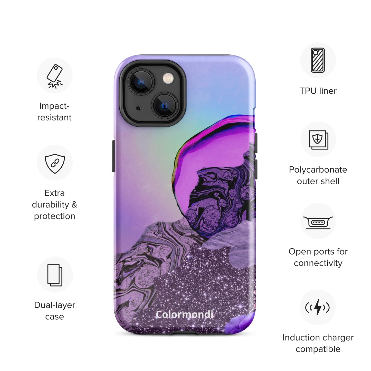 Funda dura Moon