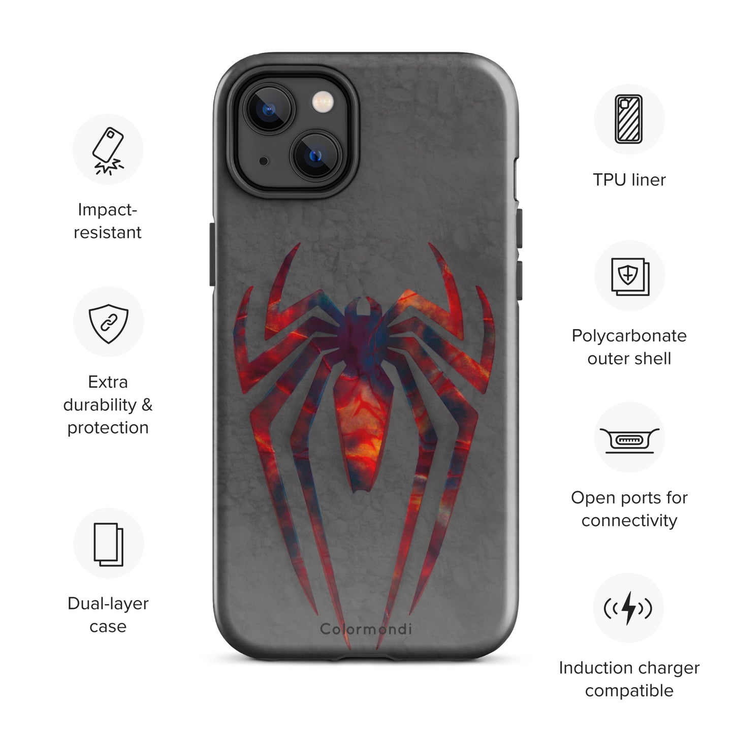 Funda dura Spider