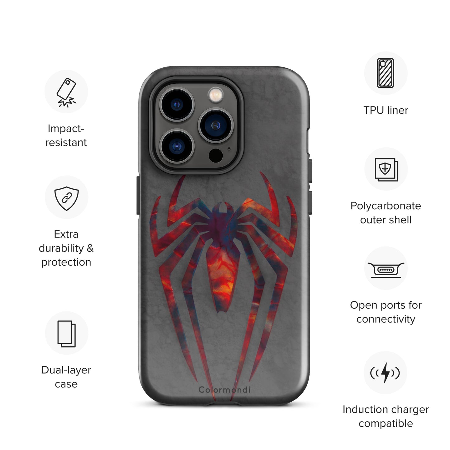 Funda dura Spider