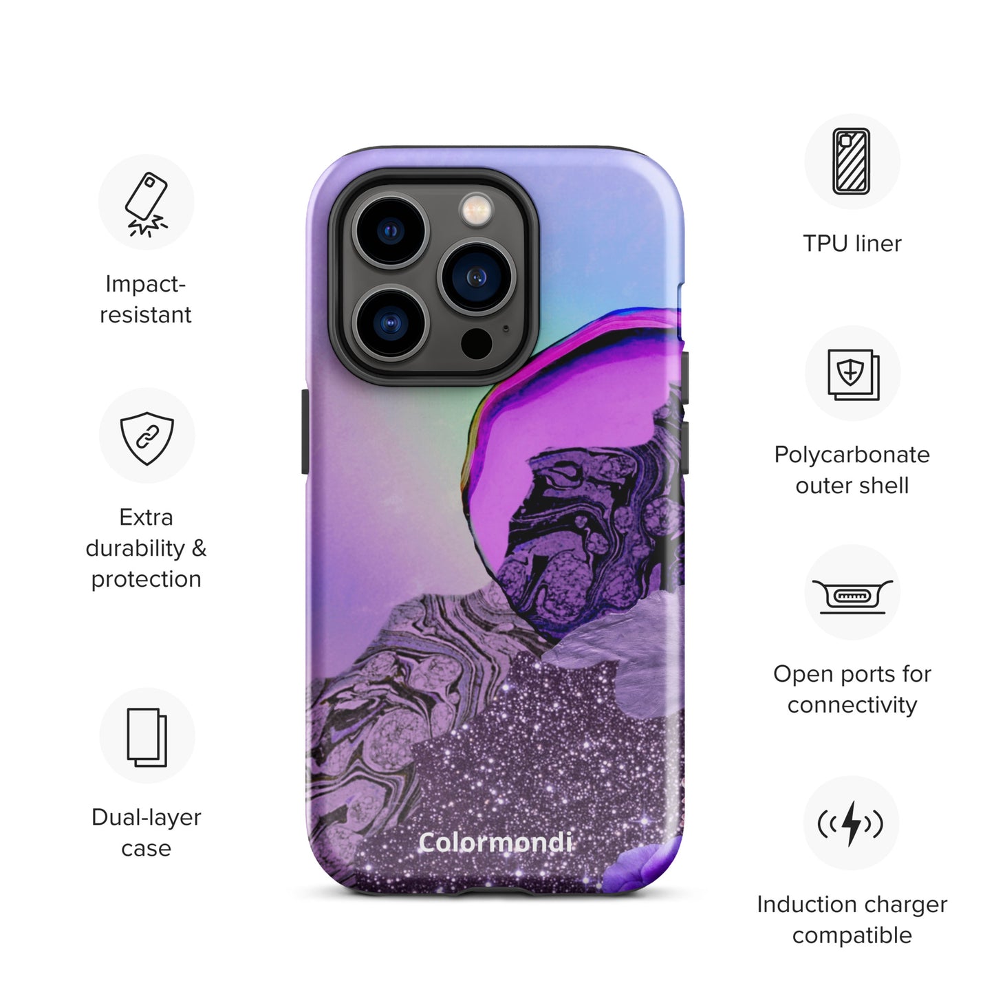 Funda dura Moon