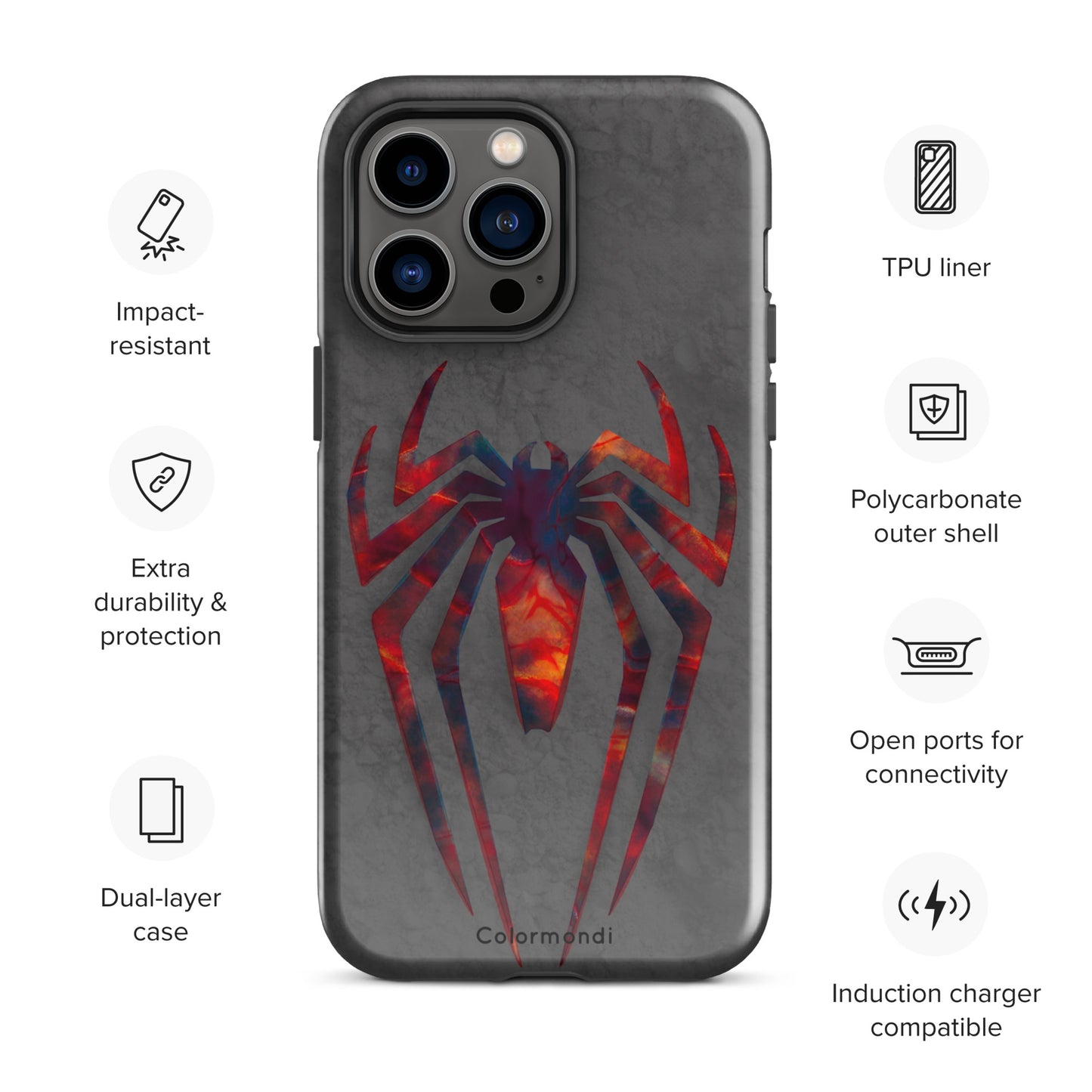 Funda dura Spider