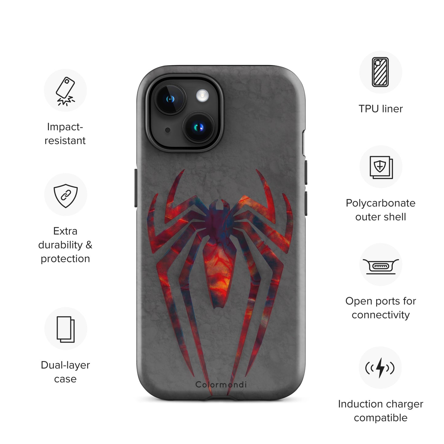 Funda dura Spider