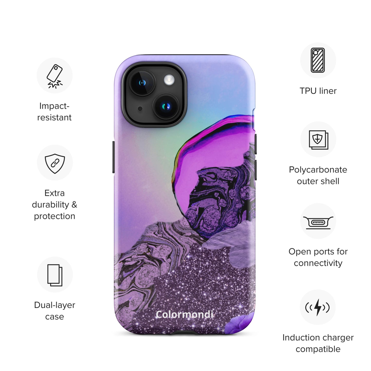 Funda dura Moon