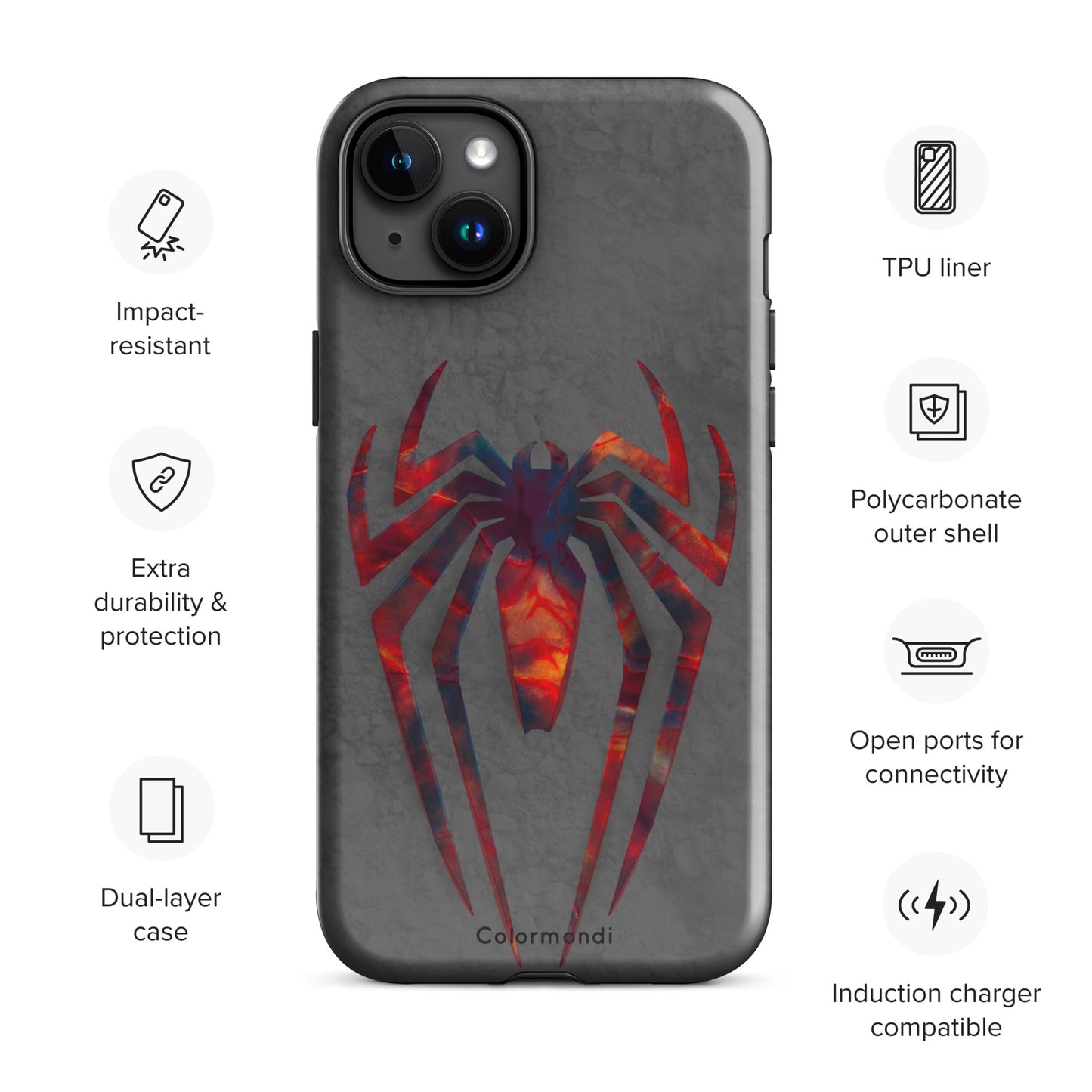 Funda dura Spider