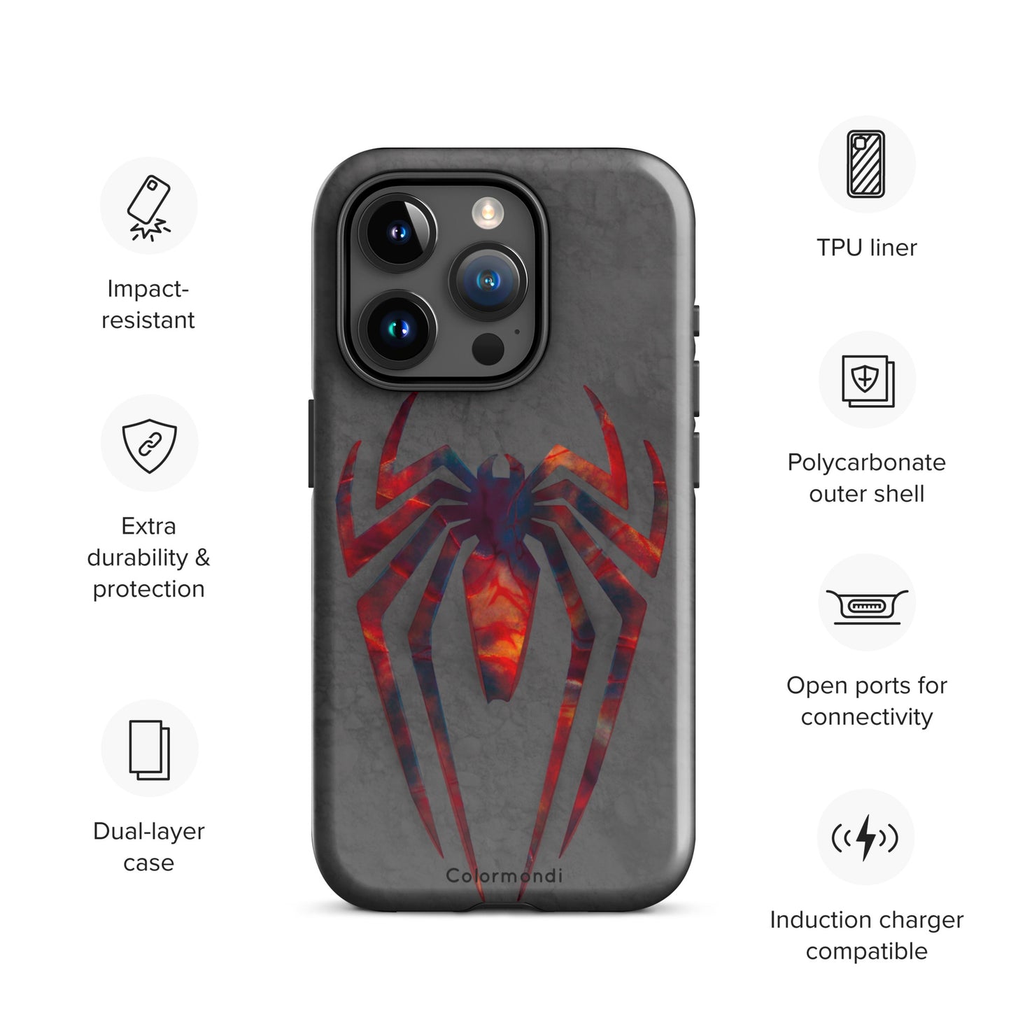 Funda dura Spider