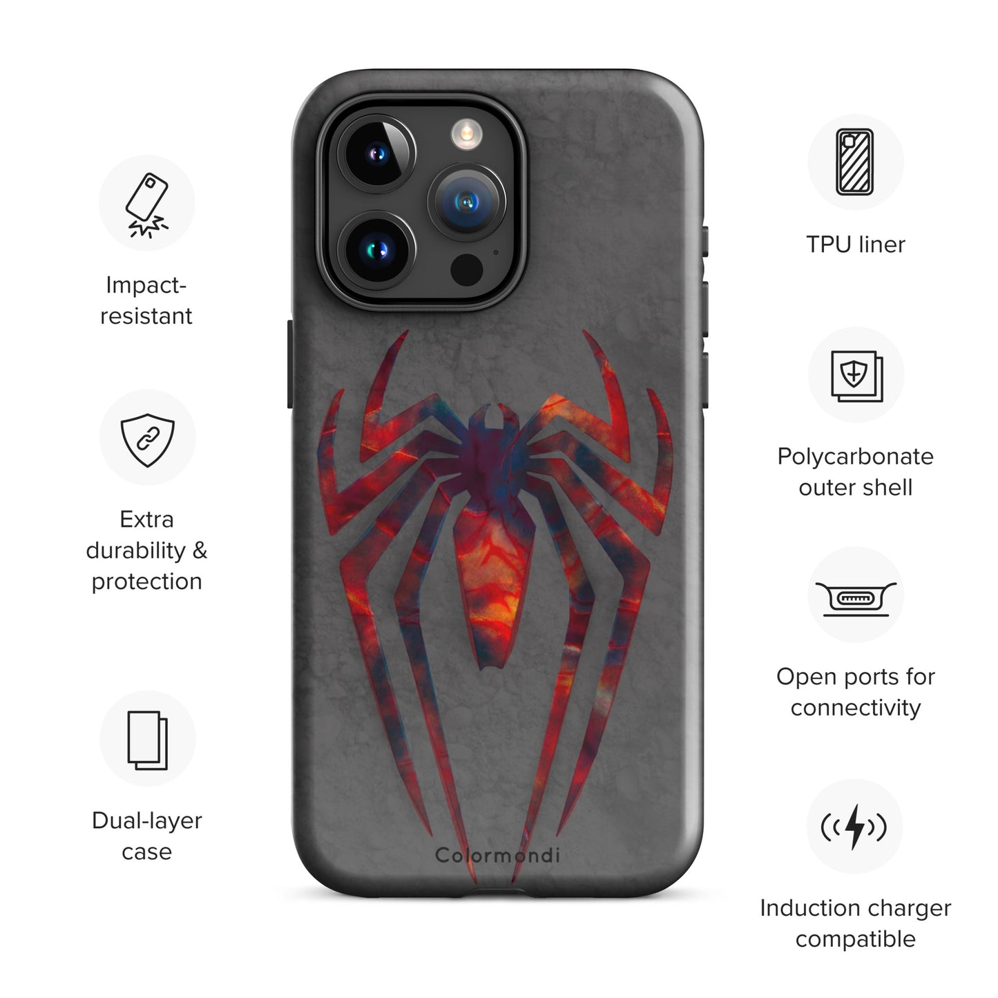 Funda dura Spider