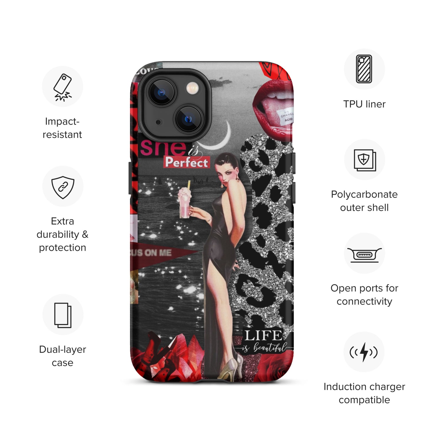 Funda dura Temp-Red